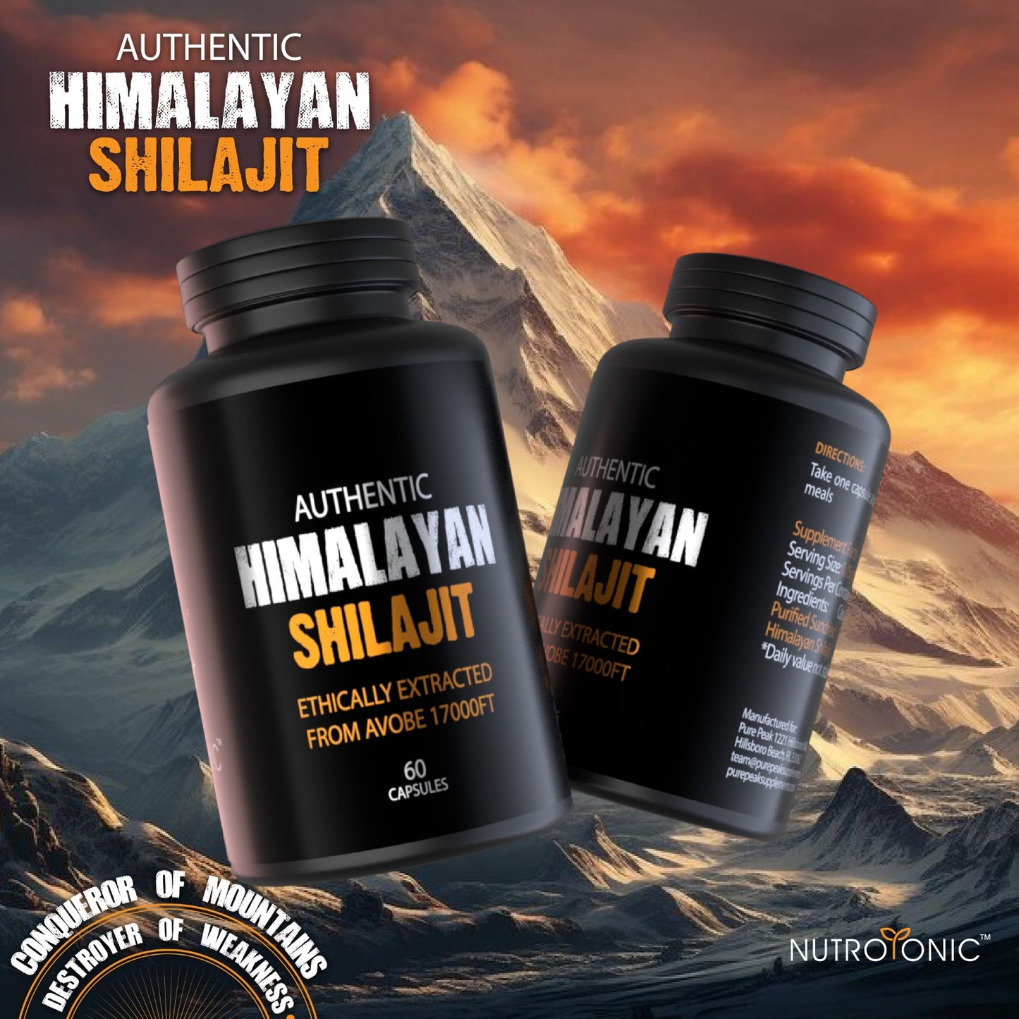 Energía del Himalaya – Shilajit Natural