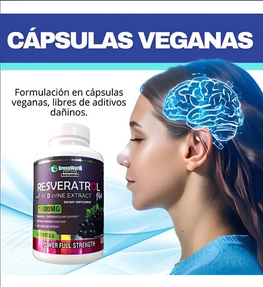 Resveratrol Capsulas X 100